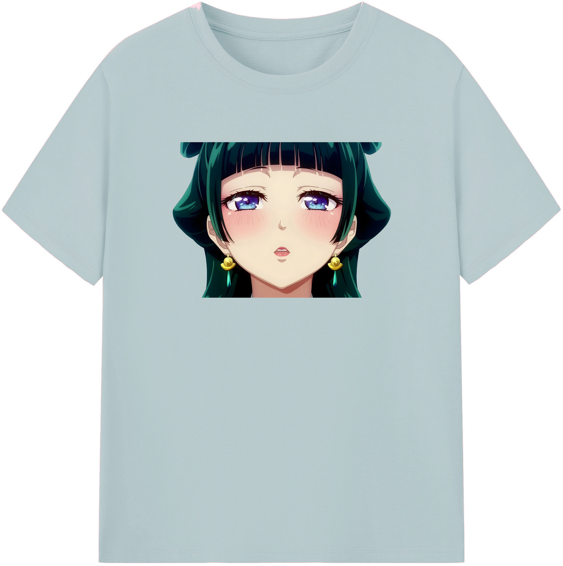 （画像用） 薬屋のひとりごと The Apothecary Diaries 綿100％半袖Tシャツ（フロントプリント）